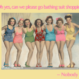 Bathing Suit Shopping Part One – Sing, Ariel, Sing!
